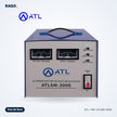 Stabilisateur de tension ATL 3 000 VA servo-moteur – ATLSM-3000 - RAQO