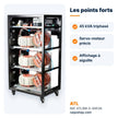 Stabilisateur de tension ATL 45 000 VA triphasé servo-moteur – ATLSM-3-45KVA - RAQO