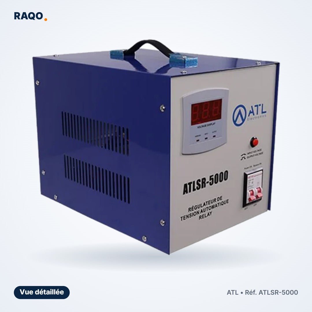 Stabilisateur de tension ATL 5 000 VA à relais – ATLSR-5000 - RAQO