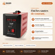 Stabilisateur de Tension iLUX – 2000 VA - RAQO (points forts)