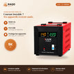 Stabilisateur de Tension iLUX – 5000 VA - RAQO