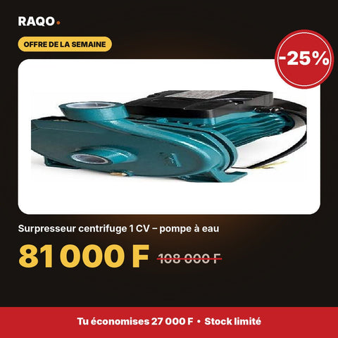 Surpresseur centrifuge 1 CV – pompe à eau | Akko Star - RAQO