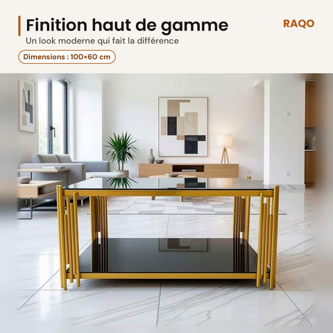 Table basse 23-70 – format 100×60 cm - RAQO