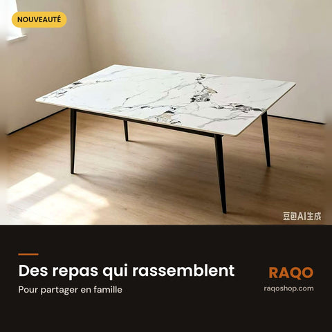 Table de salle à manger CZ-120 – lot de 2 - RAQO