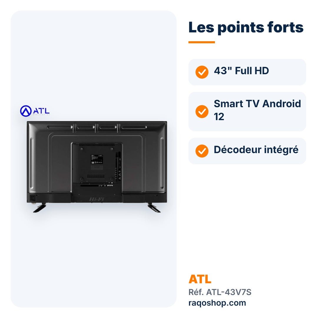 Téléviseur ATL 43
