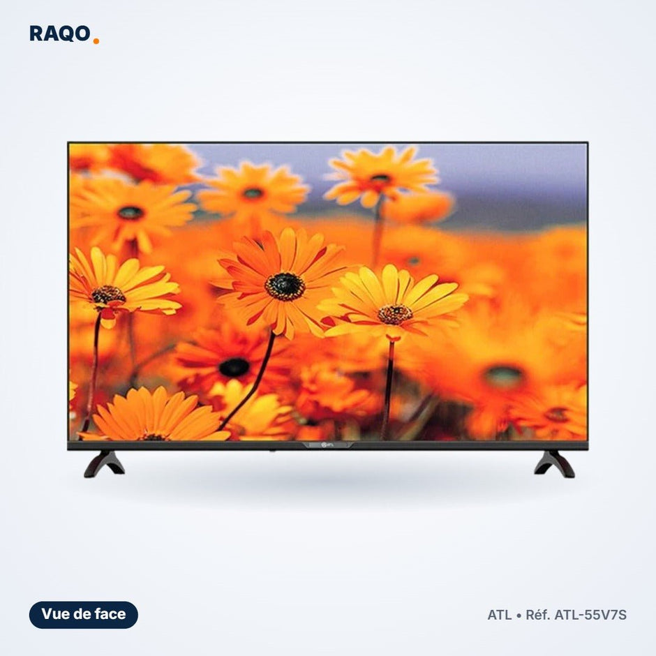 Téléviseur ATL 55" Smart TV Android 12 Full HD – ATL-55V7S - RAQO