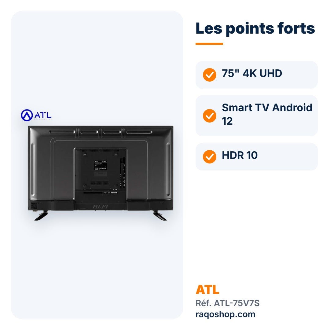 Téléviseur ATL 75