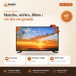 Téléviseur LED iLUX – 43