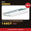 Tube LED T8 1,2 m 24W – lumière blanche 6500K | Akko Star - RAQO