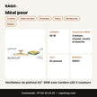 Ventilateur de plafond 42