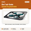 Ventilateur extracteur industriel carré 12