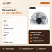 Ventilateur Mural iLUX – 16