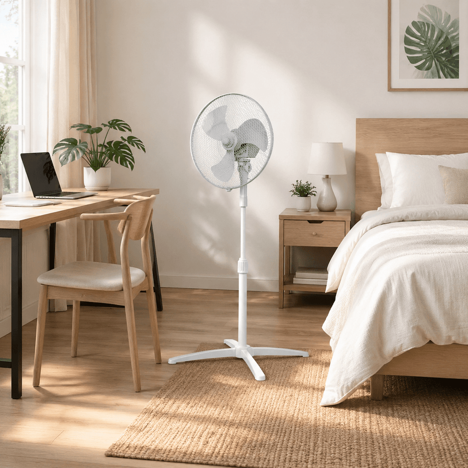 Ventilateur sur Pied Midea 40W 3 Vitesses – FS40-21M - RAQO