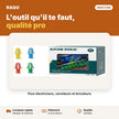 Vis avec chevilles 12 mm – boîte de 20 | Akko Star - RAQO