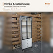 Vitrine d’exposition LM1601 – 60×40×175 cm - RAQO