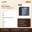 Vitrine Réfrigérée iLUX – 92 L - RAQO (fiche technique)