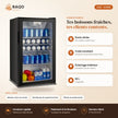 Vitrine Réfrigérée iLUX – 92 L - RAQO (points forts)
