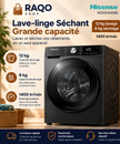 Machine à laver séchante Hisense WD5S1245BB - RAQO Shop